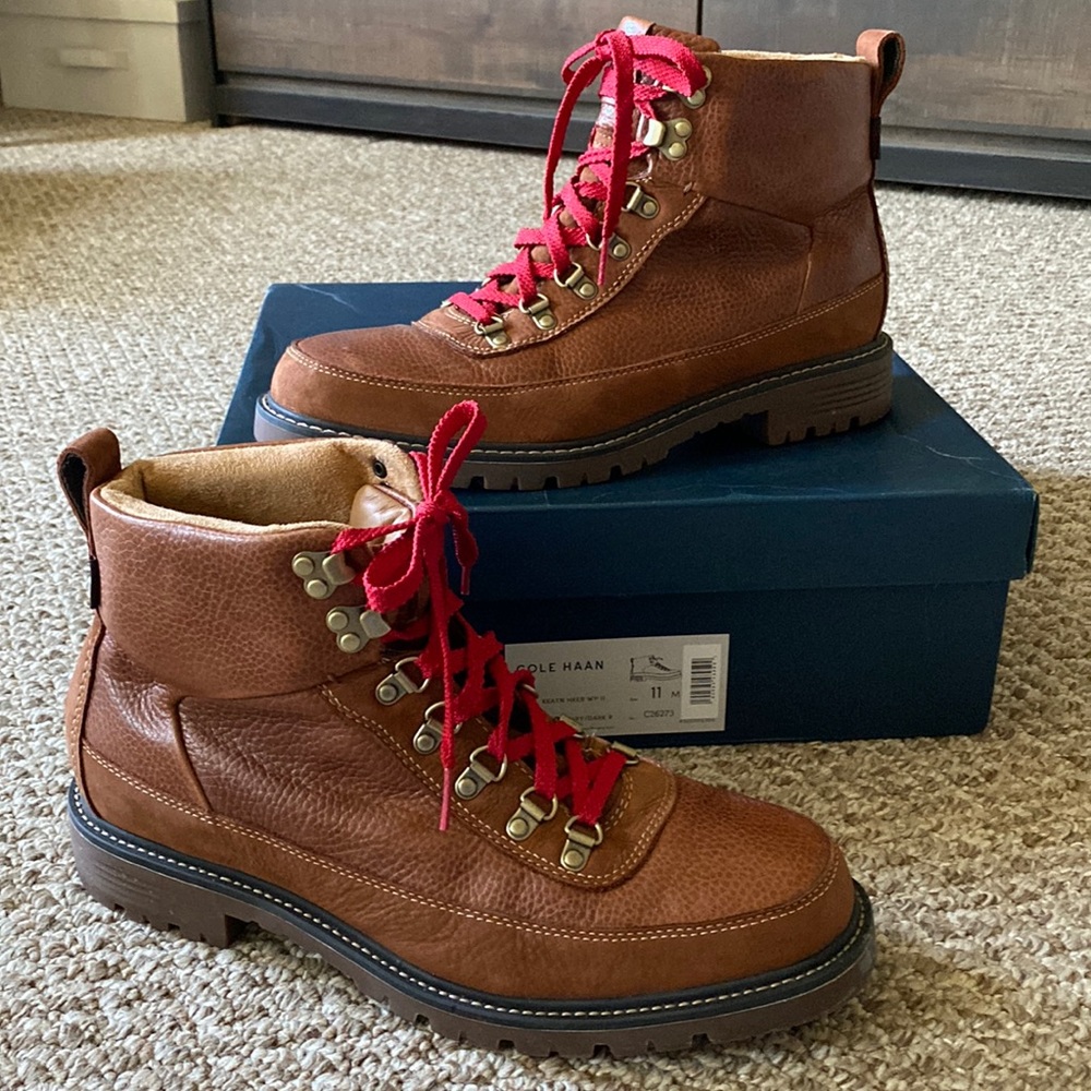 Cole Haan Keaton Hiker WPII, Woodbury/dark roast, size 11